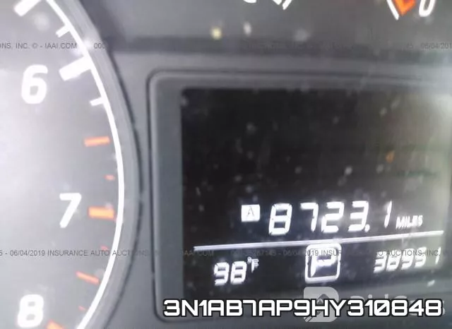 3N1AB7AP9HY310848 фото 8