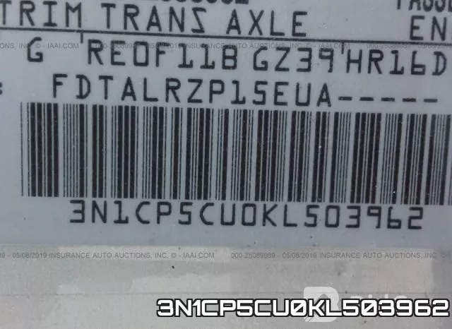 3N1CP5CU0KL503962 фото 10