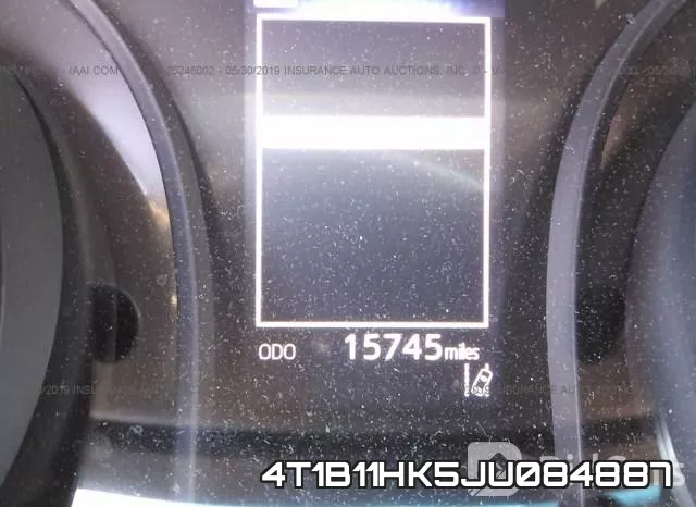 4T1B11HK5JU084887 фото 8