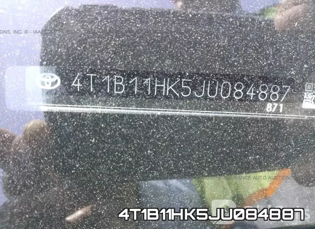 4T1B11HK5JU084887 фото 10
