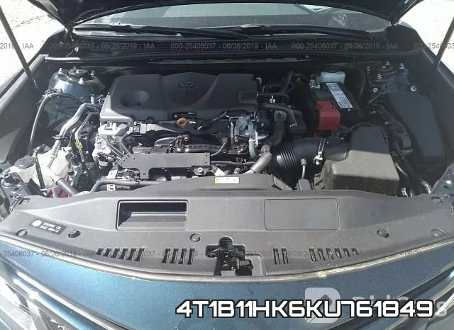4T1B11HK6KU761849 фото 2