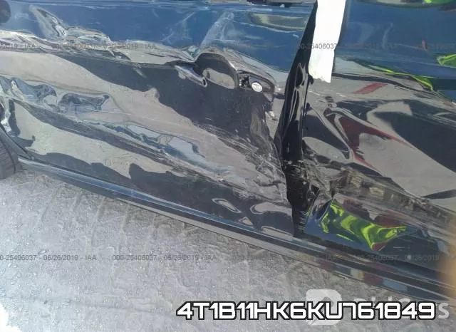 4T1B11HK6KU761849 фото 7
