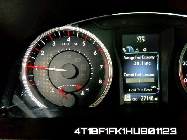 4T1BF1FK1HU801123 фото 9