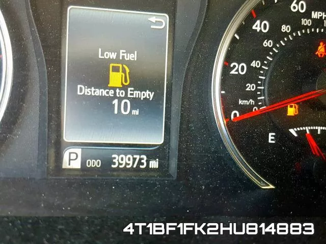 4T1BF1FK2HU814883 фото 9