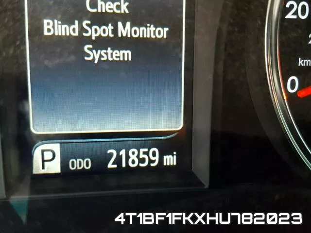 4T1BF1FKXHU782023 фото 9