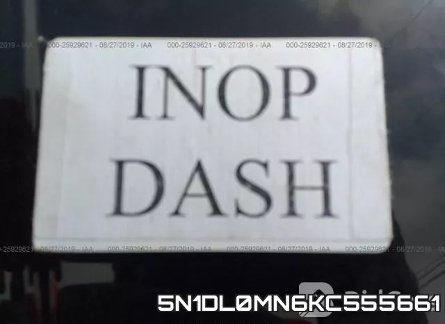 5N1DL0MN6KC555661 фото 8