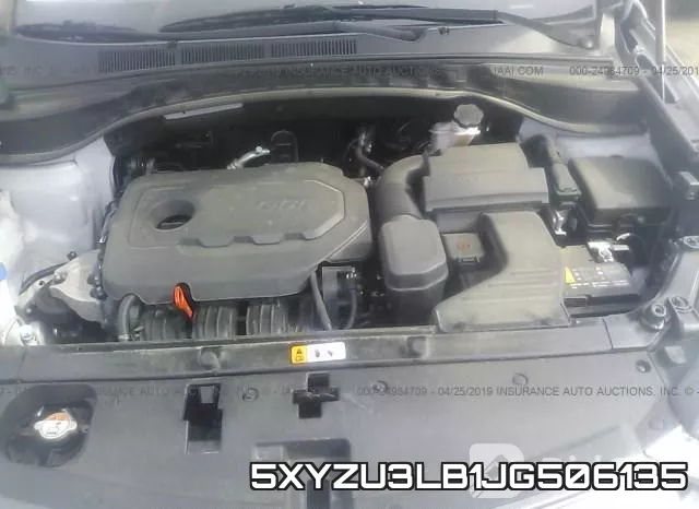 5XYZU3LB1JG506135 фото 2