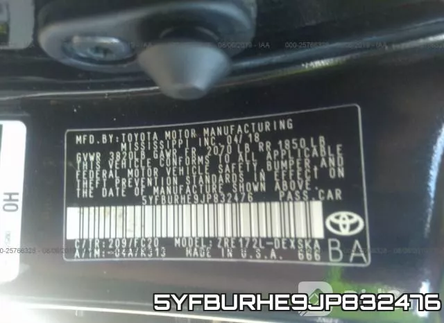 5YFBURHE9JP832476 фото 10