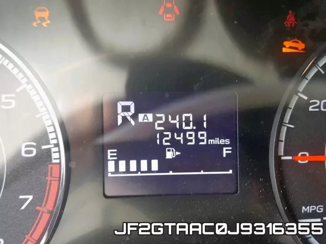 JF2GTAAC0J9316355 фото 9