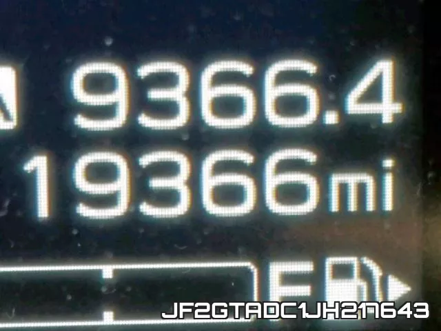 JF2GTADC1JH217643 фото 9