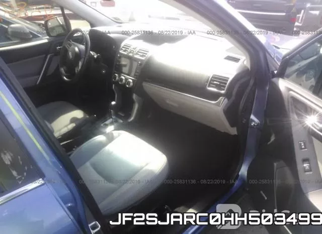 JF2SJARC0HH503499 фото 6