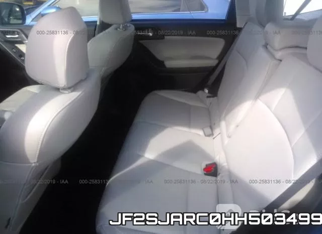 JF2SJARC0HH503499 фото 9