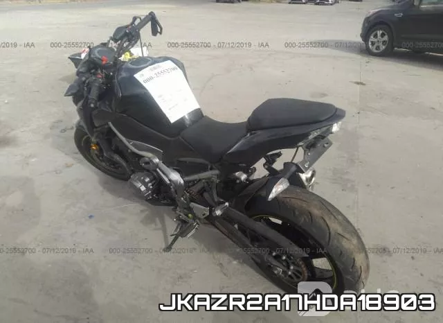 JKAZR2A17HDA18903 фото 4