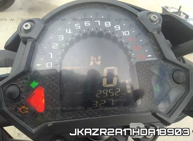 JKAZR2A17HDA18903 фото 8