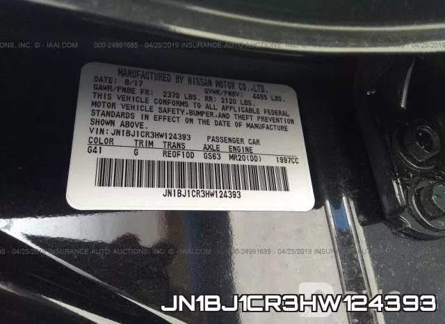 JN1BJ1CR3HW124393 фото 10