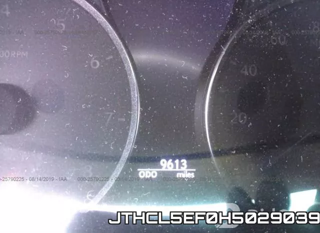 JTHCL5EF0H5029039 фото 8