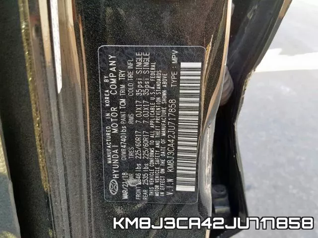 KM8J3CA42JU717858 фото 2