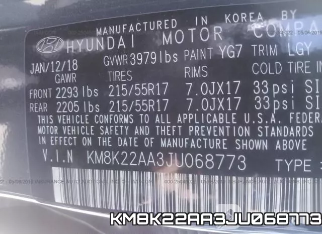 KM8K22AA3JU068773 фото 10