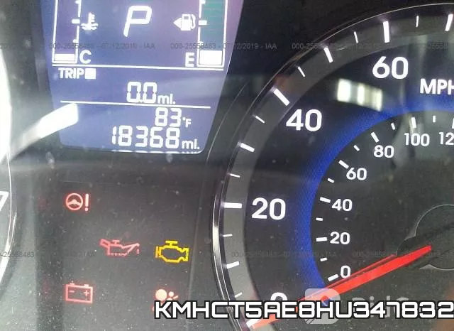KMHCT5AE8HU347832 фото 8