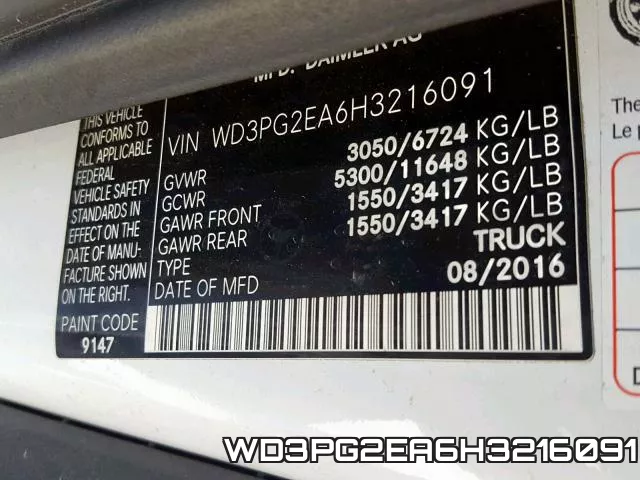 WD3PG2EA6H3216091 фото 2