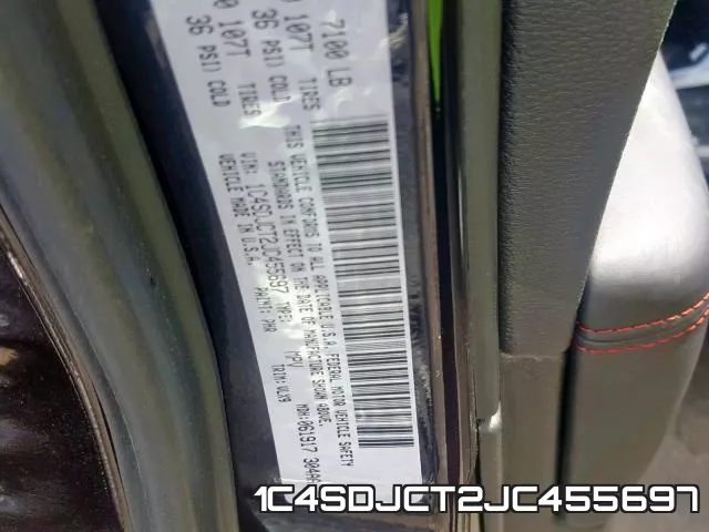 1C4SDJCT2JC455697 фото 2