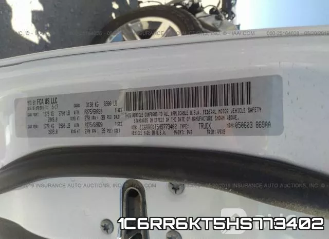 1C6RR6KT5HS773402 фото 10
