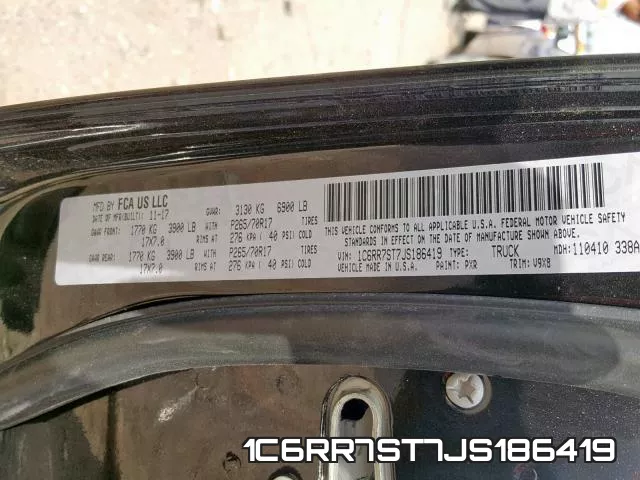 1C6RR7ST7JS186419 фото 2