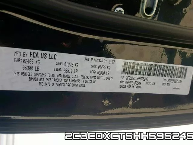 2C3CDXCT5HH595245 фото 2