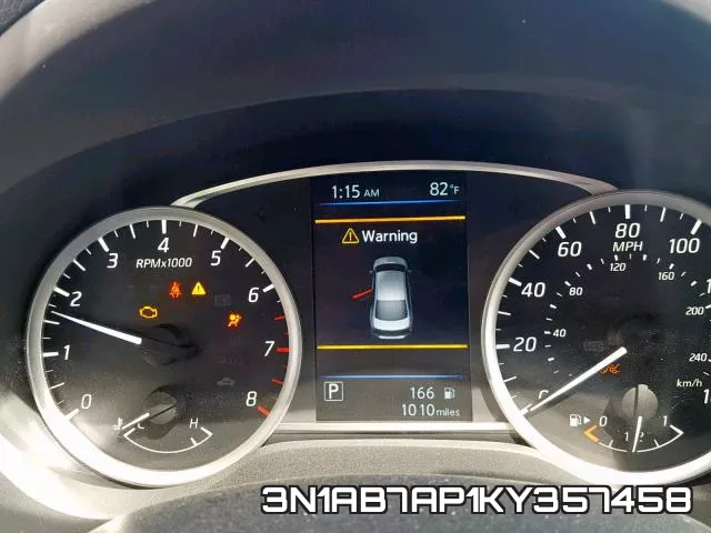 3N1AB7AP1KY357458 фото 9