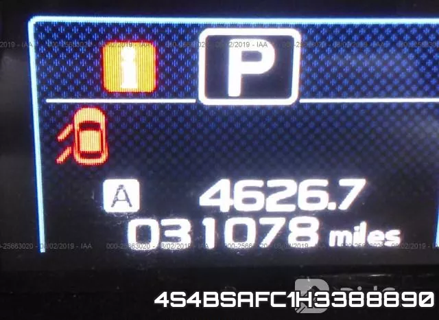 4S4BSAFC1H3388890 фото 8