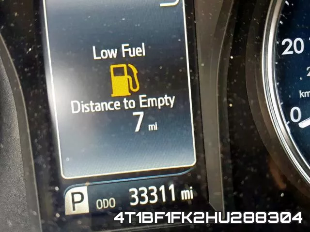 4T1BF1FK2HU288304 фото 9