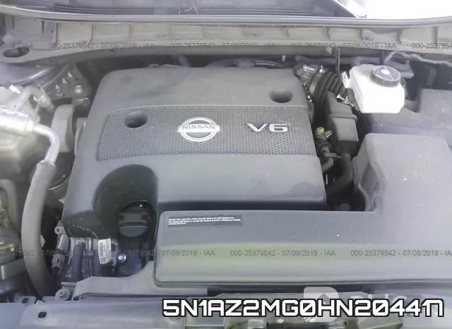 5N1AZ2MG0HN204417 фото 2