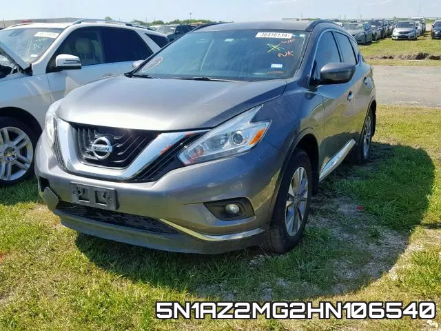 5N1AZ2MG2HN106540 фото 3