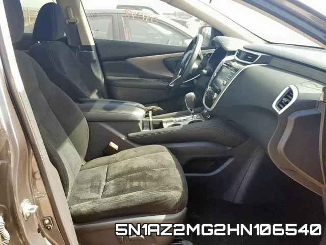 5N1AZ2MG2HN106540 фото 6