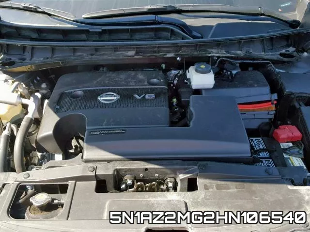 5N1AZ2MG2HN106540 фото 8
