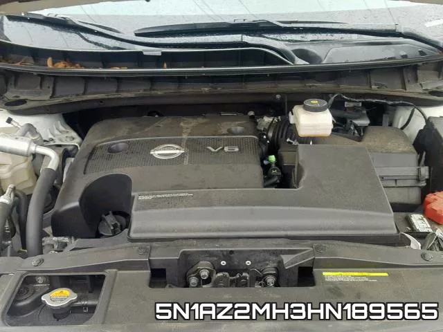 5N1AZ2MH3HN189565 фото 8
