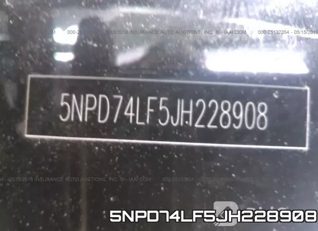 5NPD74LF5JH228908 фото 10