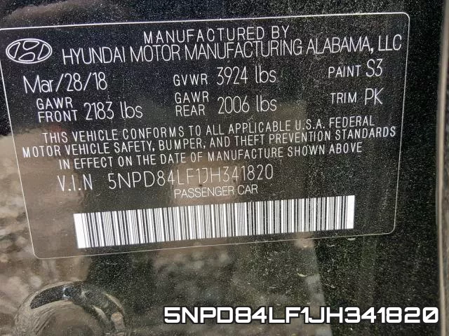 5NPD84LF1JH341820 фото 2
