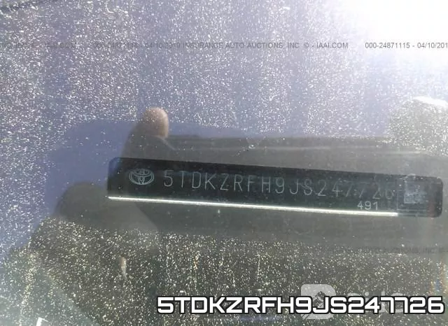 5TDKZRFH9JS247726 фото 10