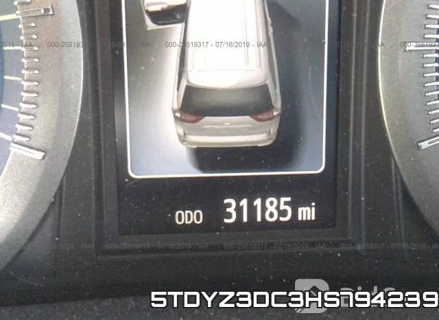 5TDYZ3DC3HS794239 фото 8