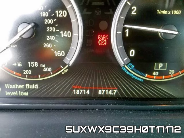 5UXWX9C39H0T17172 фото 9