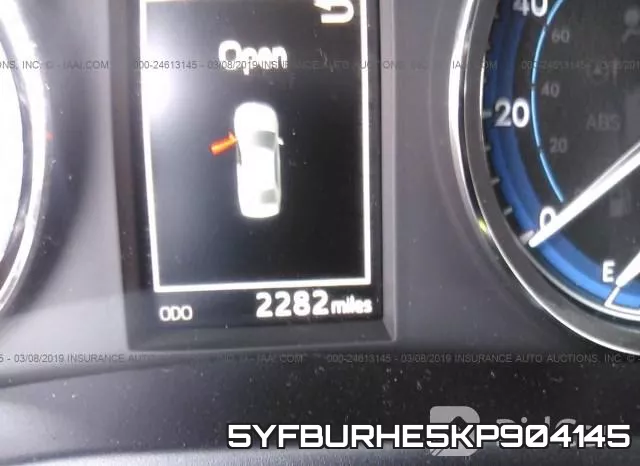 5YFBURHE5KP904145 фото 7