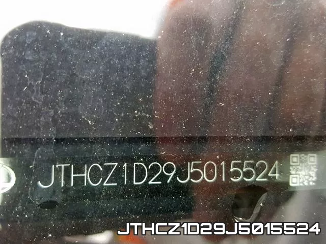 JTHCZ1D29J5015524 фото 2