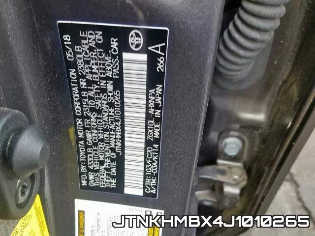 JTNKHMBX4J1010265 фото 2