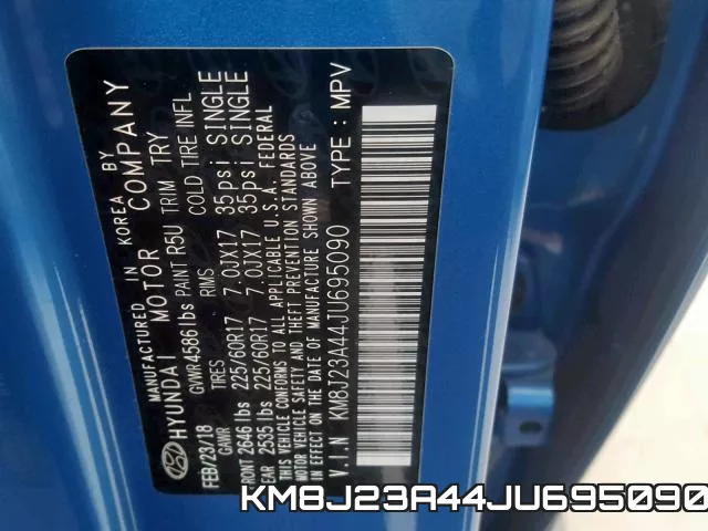 KM8J23A44JU695090 фото 2