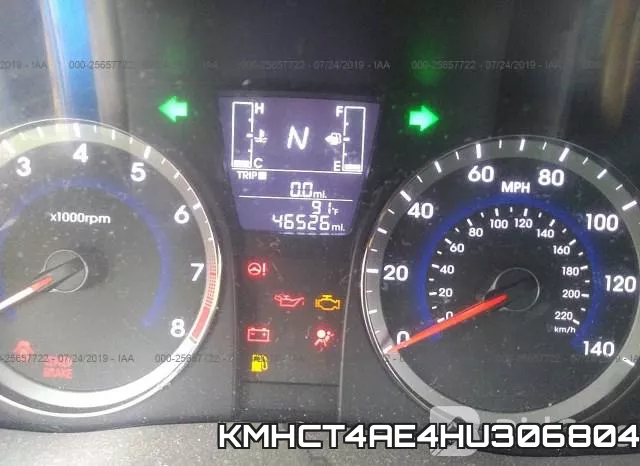 KMHCT4AE4HU306804 фото 8