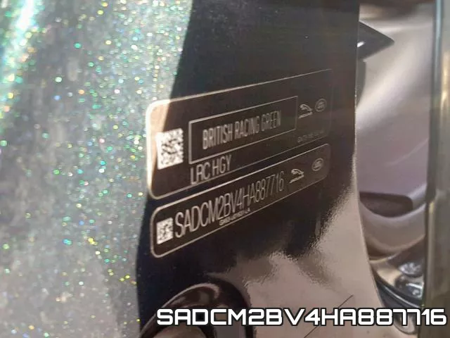 SADCM2BV4HA887716 фото 2