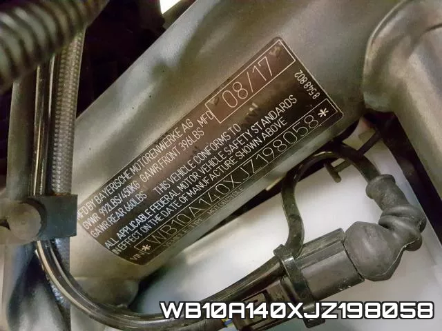 WB10A140XJZ198058 фото 2