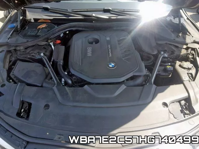 WBA7E2C57HG740499 фото 8