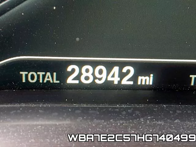 WBA7E2C57HG740499 фото 9